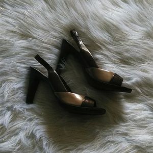 Worthington Open Toe Heel